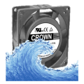 Crown 80x25 centrifugal weathering DC Fan