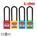 76mm Nylon Shackle Plastic Body Safety Padlock