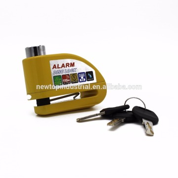 Siren Alarm Lock Anti-Theft Security System Door Motorbike Bicycle Padlock 110dB with 3 Keys