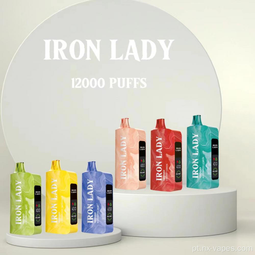 Iron Lady 12000puffs Pod Puff Bar EIF Vape