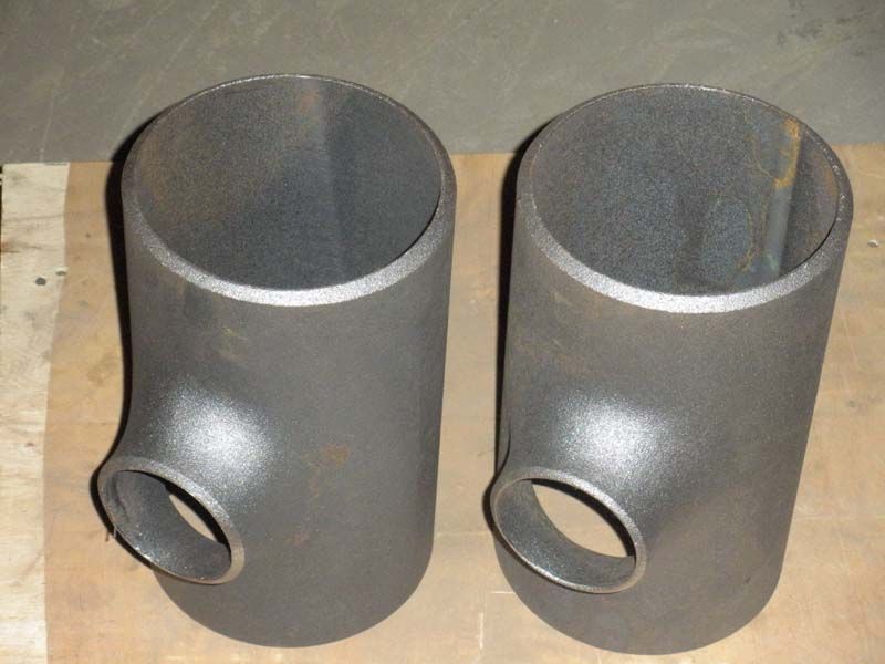 10K Carbon Steel Seamless Sand Blasting Reducing Tee