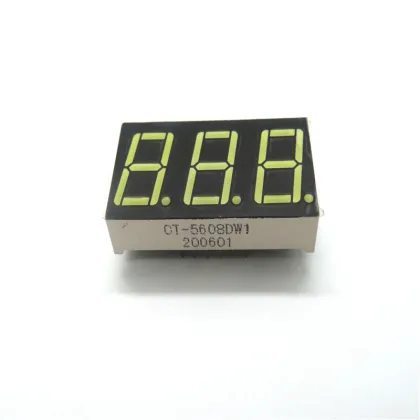 Indoor Display: Three Digital 7 Segment LED Digital Tubes