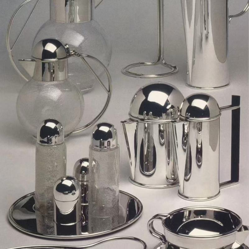 Modern Art-Inspired Stainless Steel Cutlery Set