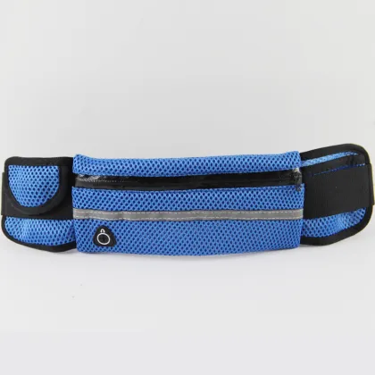 Blue Durable Elastic Waterproof Neoprene Waist Bags