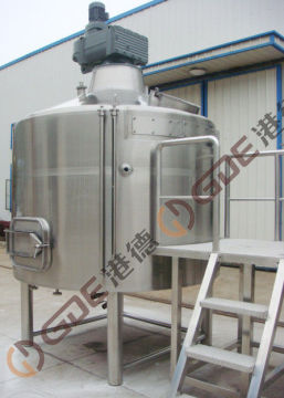 Micro Brewing Equipment , 15 Bbl Steam Heated Brewhouse For Pub / Brewery / Hotel
