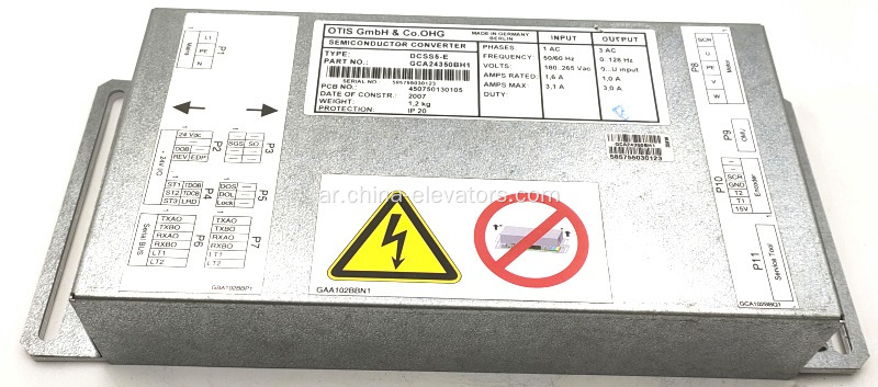 GCA24350BH1 OTIS المصعد DCSS5-E DOOR DRIVE