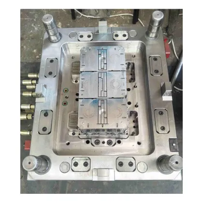 Syringe plunger mold & two component molding