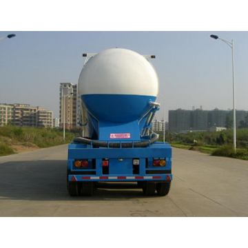 Tri-eixo 13m pó transporte Material Semireboque