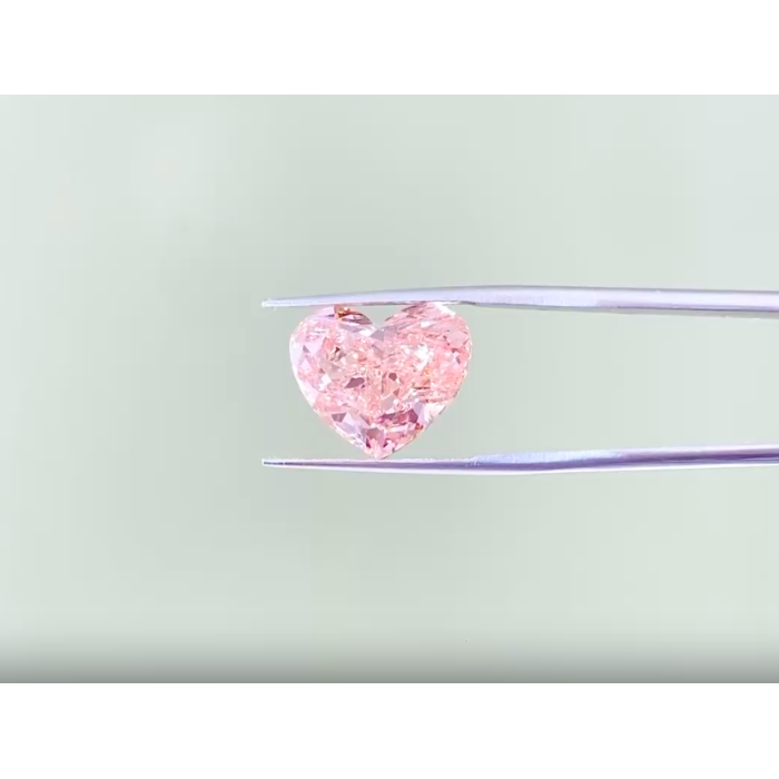 13.03CT Fancy Vivid Pink Lab Diamond VVS2