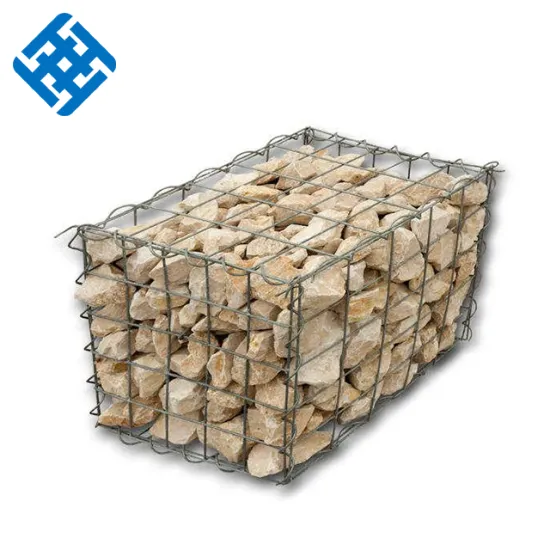 Custom Cut Bent Punched 4mm Galvanized Welded Mesh Gabion Wire Boxes for Rock and Stone Walls
