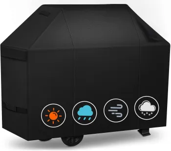 600D Oxford Cloth Outdoor Waterproof Grill Cover