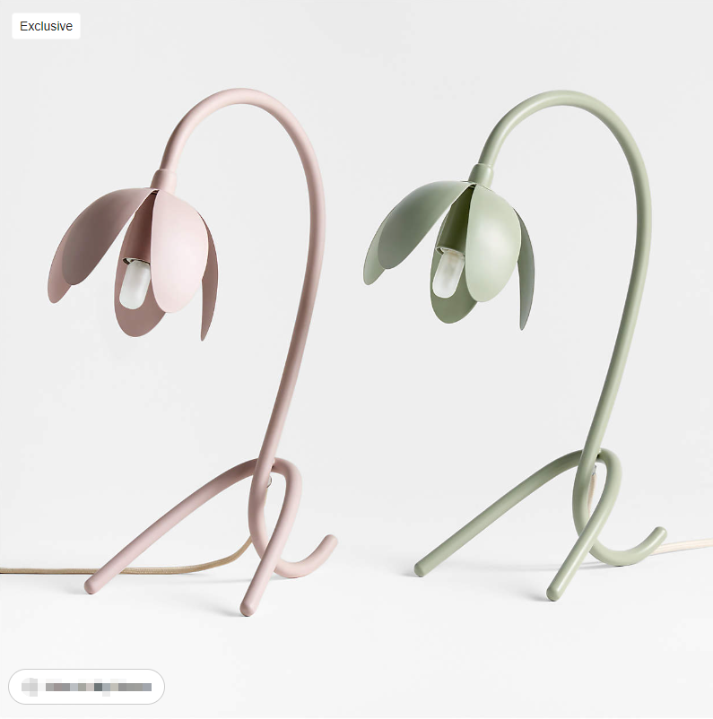 Flower Shade LED Kids Table Lamp (5)