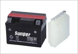 High Power Starting agm Lead acid Motorcycle Battery for AT