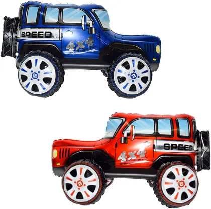 Off-road vehicle aluminum foil balloon