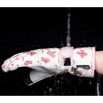 Children's Ski Gloves Double Board Five Finger