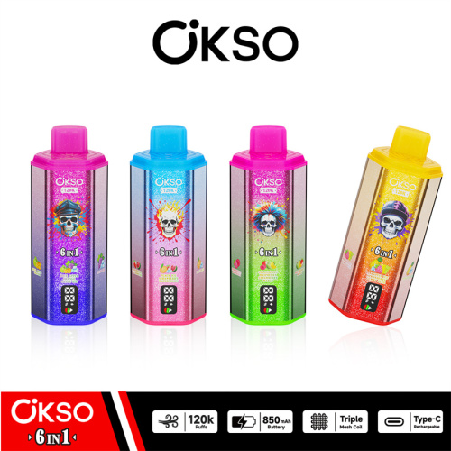 OKSO 6u1 120k Disposble Vape
