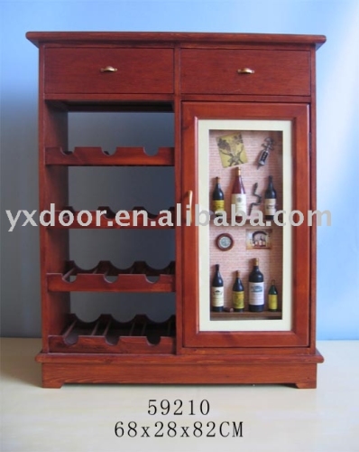 Wooden wine rack (59210)