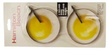 Non-stick egg ring, round,set 2pcs