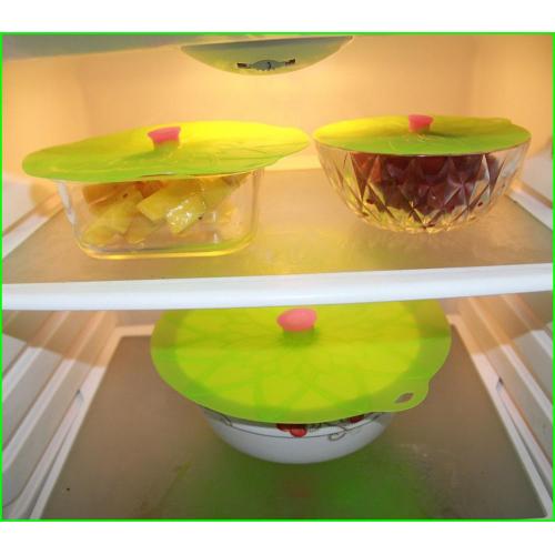Set Of 4 Useful Silicone Seal Lid Set