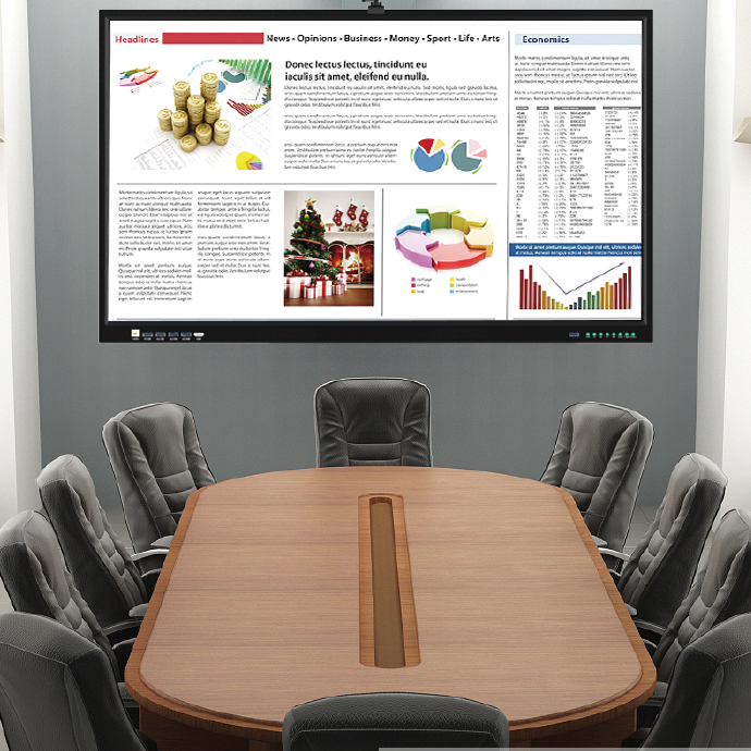 85 Inch Smart Interactive Touch Board