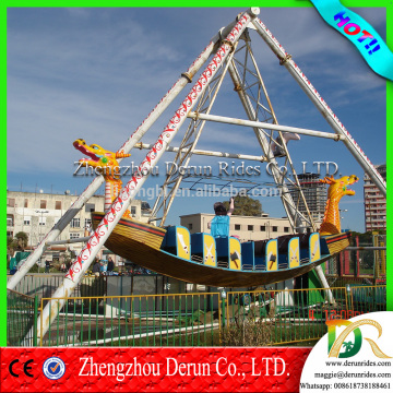 24 Seat Pirate Ship Amusement Park Lights