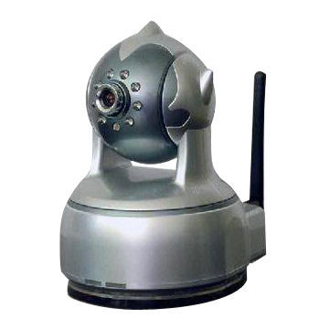 IP Camera with 1/4-inch CMOS Image Sensor, Supports Two-way Audio Talk