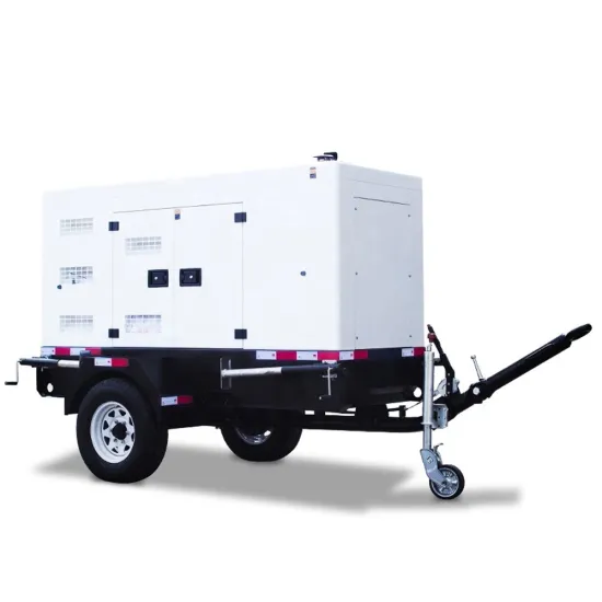 Continuous 220V Silent Diesel Genset: 20Kw to 80Kw Mobile Generator