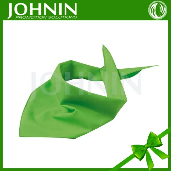 Logo and Size Customized Bestsellers 100% Cotton Plain Triangle Bandanas