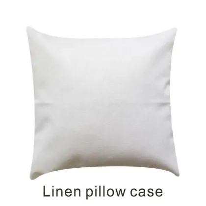 White Sublimation Linen Pocket Pillowcase - New Design Top Quality by Subbank