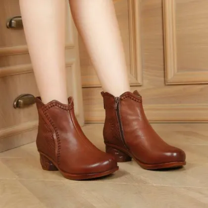 Middle-aged and elderly women's boots