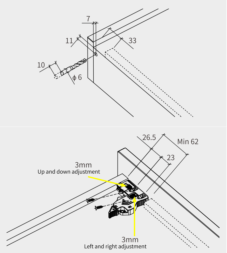 hettich drawer sliding