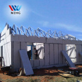 modular slope roof prefab house for Africa