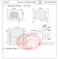 适用于电力系统的可靠 EQ30 高频变压器
