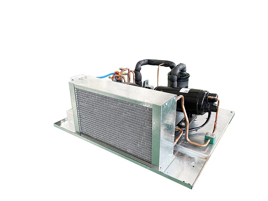 Открытый тип AC с фиксированной частотой горизонтальный конденсирующий блок конденсации