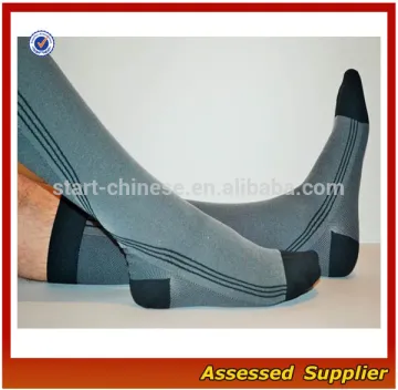 Wholesale High Quality Custom 20-30mmHg Graduated Compression Medical Knee High Sport Compression Socks