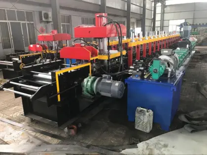 two waves highway protecting plate machine