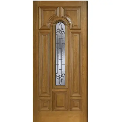 Appleton Stained Hardwood Prehung Front Door