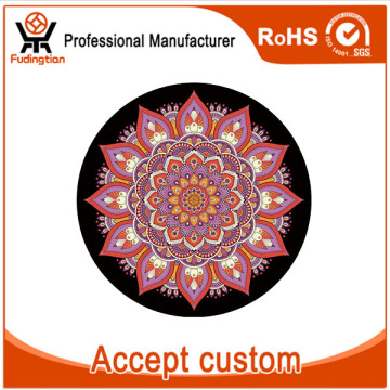 FDT 3.5mm Thick Round Anti-slip Rubber Eco-friendly Circle Yoga Mats
