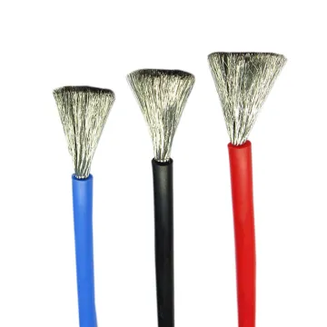 High Temperature Wire Cable with FEP/PFA/ETFE/PTFE Insulation and Silicone Rubber Braiding