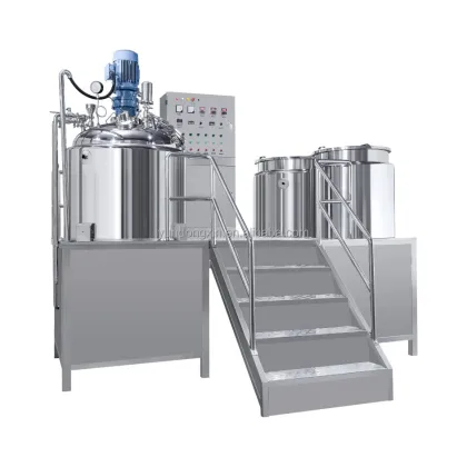 Automatic Vacuum Homogenizing Emulsifier for Cake and Chemical Processing Equipment