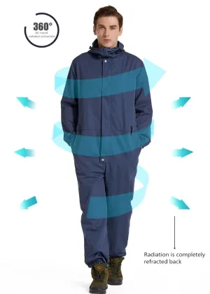 Anti-Radiation Coverall for EMF Protection - 5G/WiFi Radiation Shielding Clothing