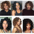 9 tums syntetiskt hårförlängning Ocean Wave Hair Weave