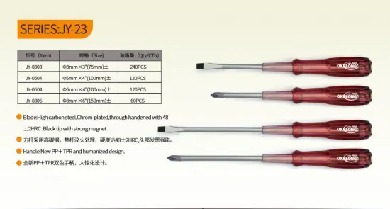 screwdrivers hand  tools CRV*TPR