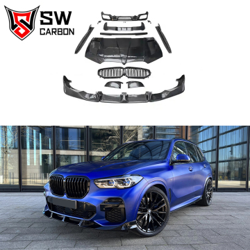 Kit per il corpo in stile in fibra di carbonio per BMW X5 G05