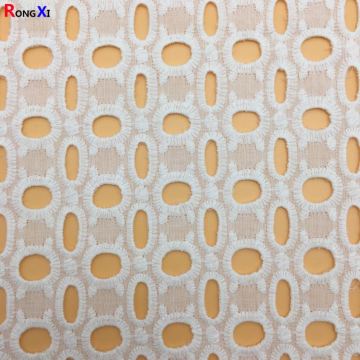 Professional Cotton Single Jersey Fabric eyelet fabric