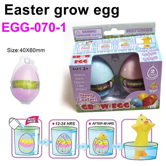 Promotional Easter Grow Egg Toys