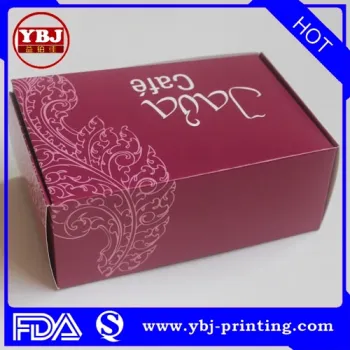 COLOR PRINTING PAPER BOX 6- PACK BOTTLE PACKAGING BOX