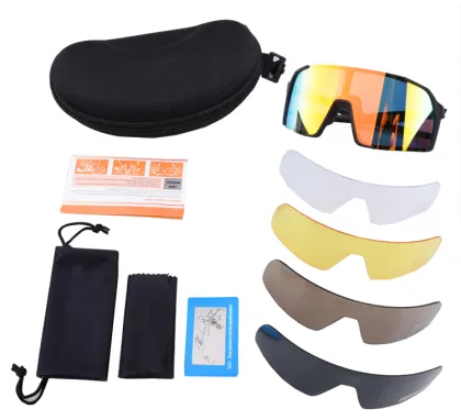 Factory Price Cycling Glasses with Polarized Gray Lenses - Sports Design OEM Bike Goggles