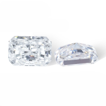 Radiant Cut Lab Grown Diamond Moissanite Loose Stone Engagement Ring