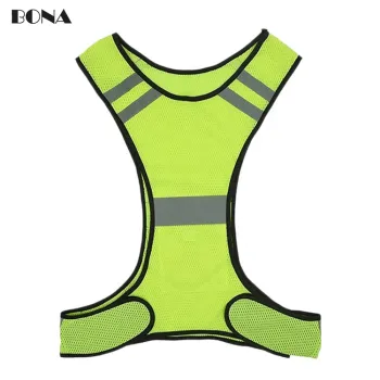 Hi-Vis Reflective Safety Vest for Night Running, Cycling, and Hiking